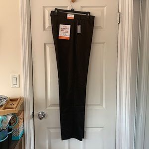 Van Heusen Men’s Slacks 36 x 34 Dark Charcoal